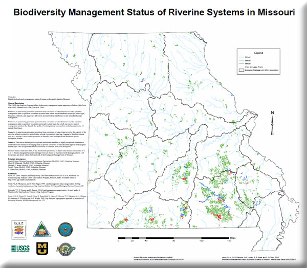 Poster: Biodiversity Management Status of Riverine Systems in Missouri